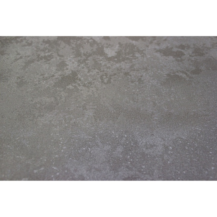 Tapet de vinil termopresat pe suport netesut, Andreas gri-argintiu, 6-1346, pentru living sau dormitor, dimensiune 1.06 m x 10,05m