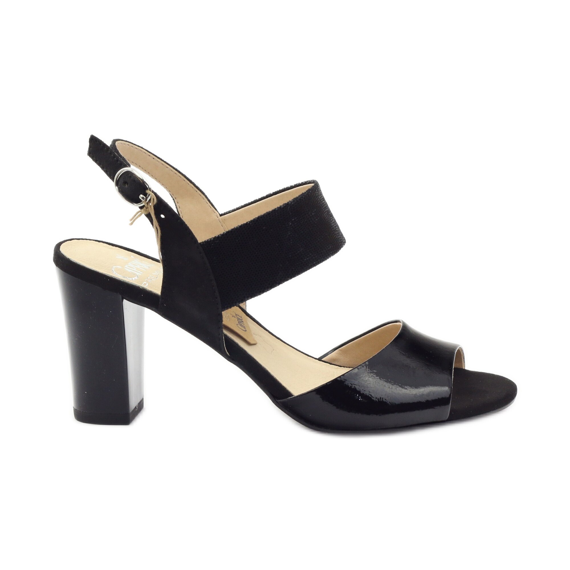 Sandale dama, Caprice, BM16380, Negru