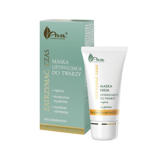 Masca pentru fata, Ava, cu efect de lifting, 30 ml