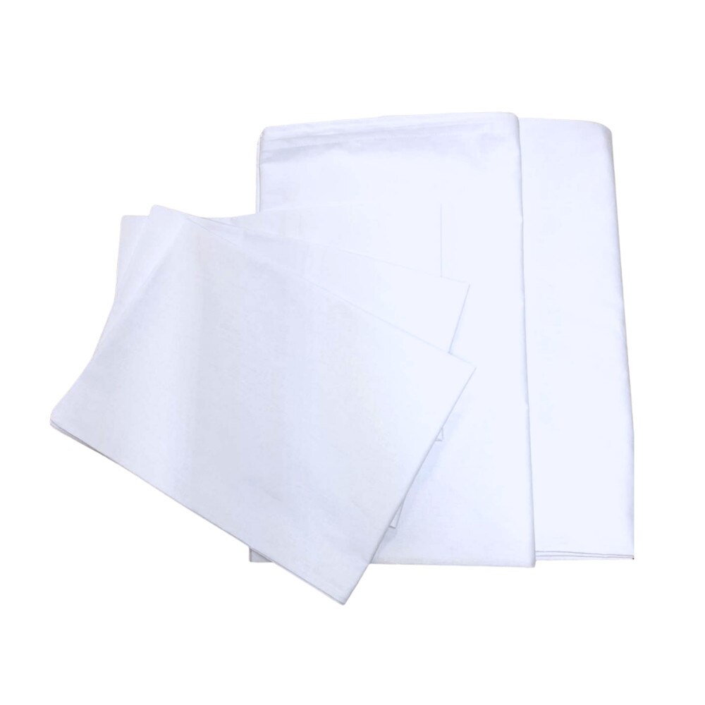 Set lenjerie de pat dublu, Babyen, alb, bumbac