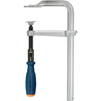 Clema cu surub din otel intreg, cu maner rabatabil 600 mm Clema cu surub din otel intreg, cu maner rabatabil 600 mm