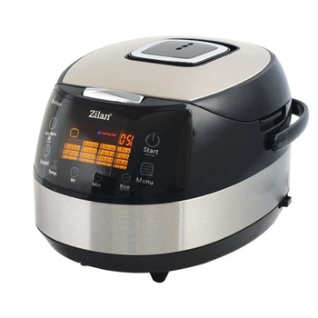 Aparat de Gatit profesional Multifunctional, Multiple Functii, Panou Digital, Ecran LCD, Capac Detasabil, Design Atractiv, 4 l, Gri/Negru Aparat de Gatit profesional Multifunctional, Multiple Functii, Panou Digital, Ecran LCD, Capac Detasabil, Design Atractiv, 4 l, Gri/Negru