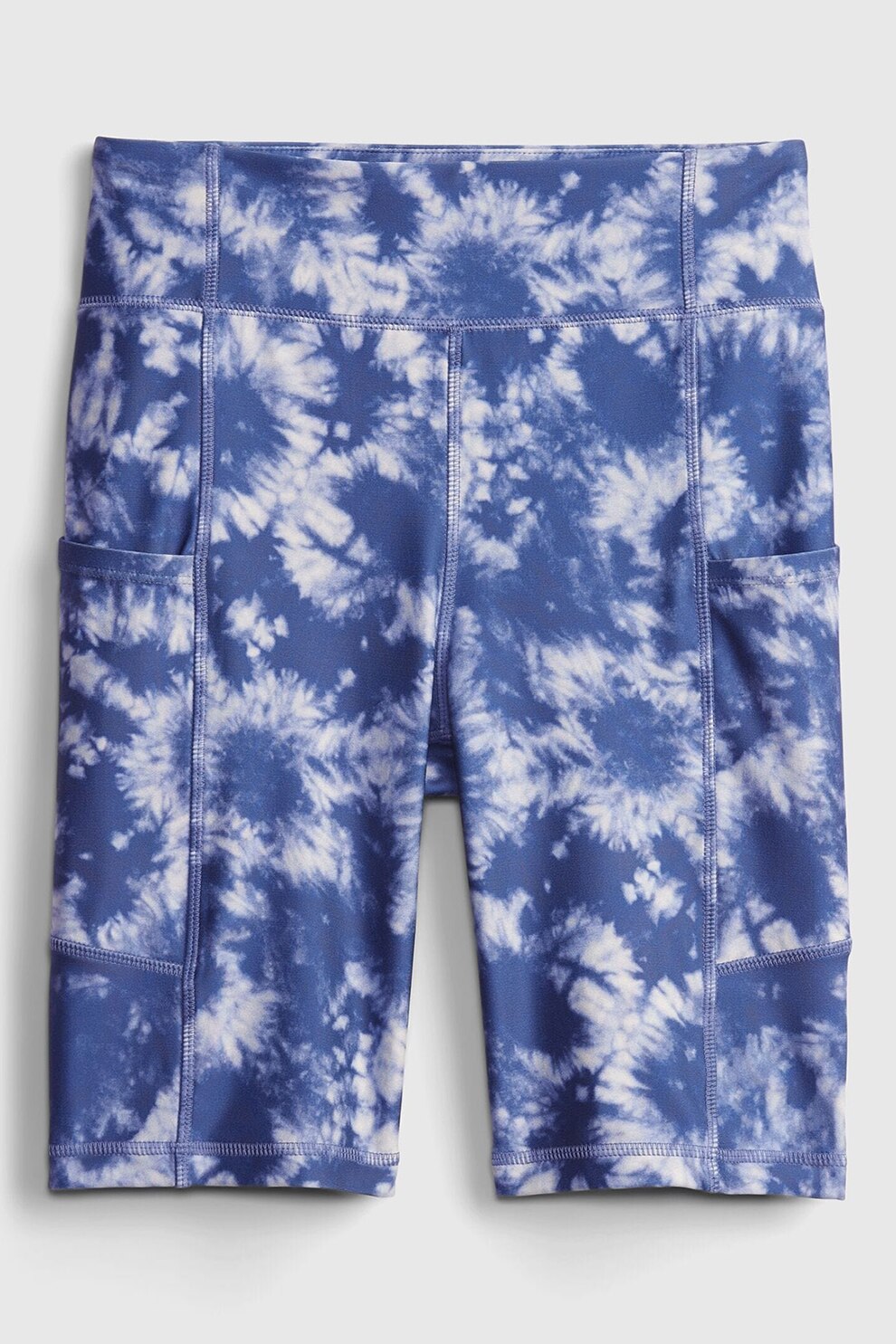 GAP, Colanti scurti cu imprimeu, albastru inchis/alb, 130 CM