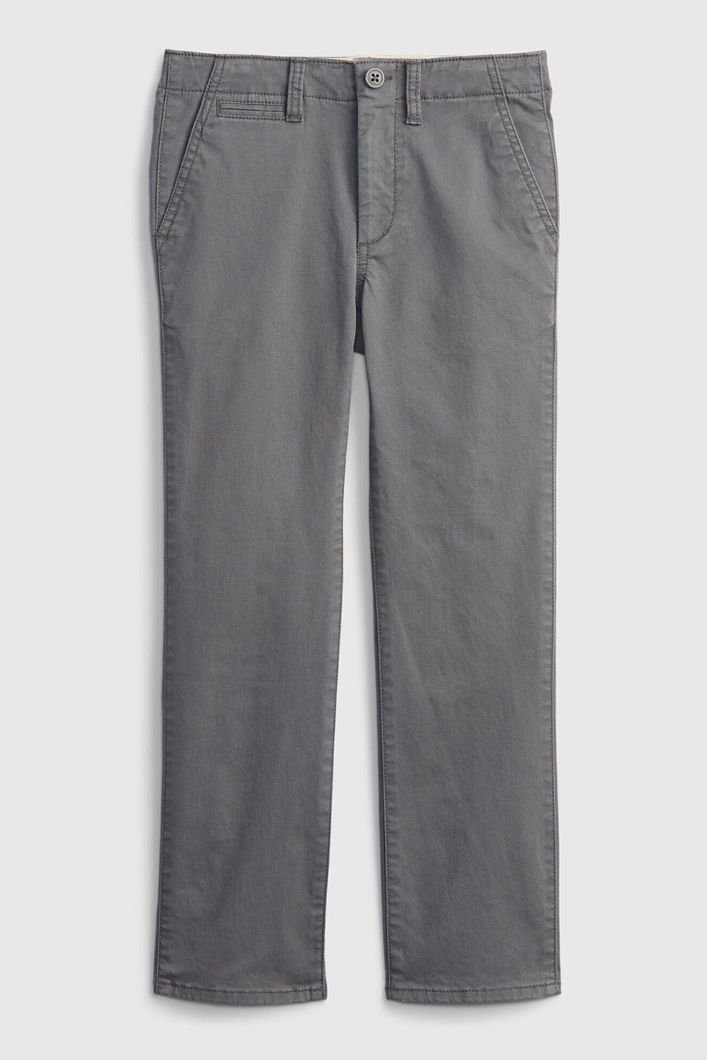GAP, Pantaloni chino drepti, Gri inchis