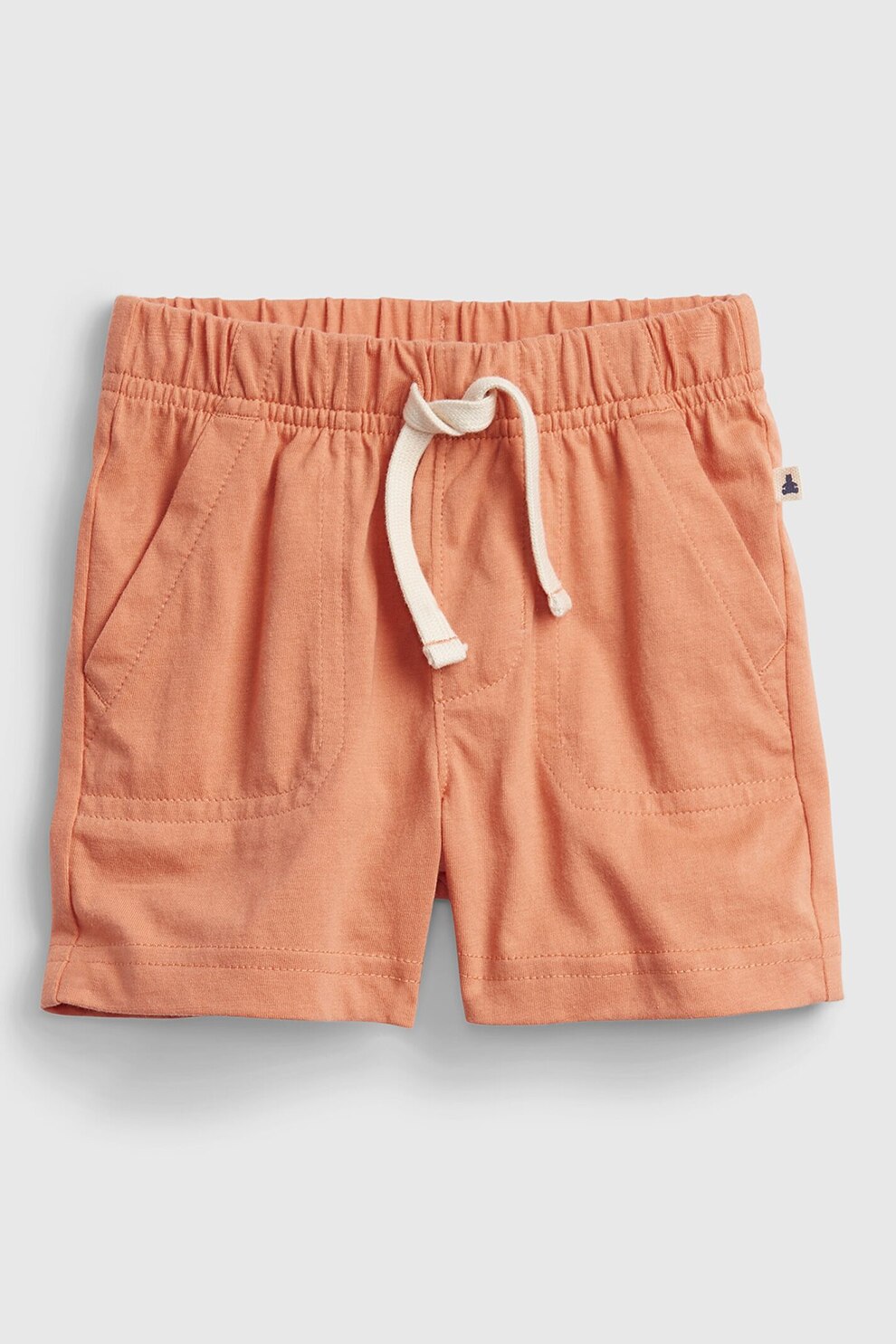 GAP, Pantaloni scurti cu snur in talie, Oranj persan