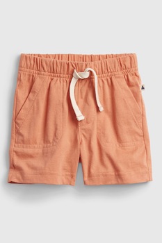 GAP, Pantaloni scurti cu snur in talie, Oranj persan GAP, Pantaloni scurti cu snur in talie, Oranj persan