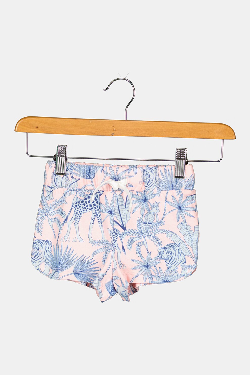 GAP, Pantaloni scurti cu imprimeu grafic, Roz/Albastru