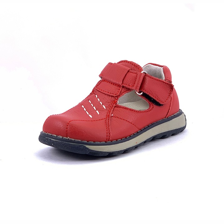 Chippo Kids gyerekcipő 092087, 25-30, Természetes bőr, Piros