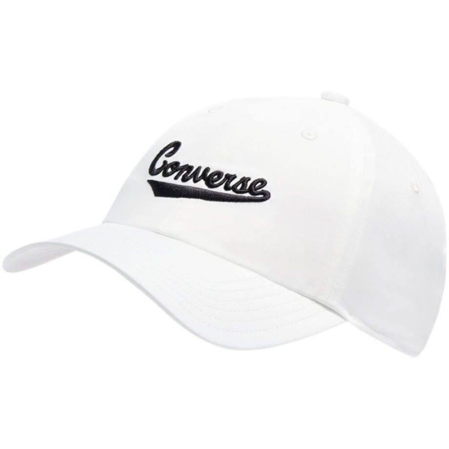 Sapca Converse Script Baseball Cap, Universala, Alb