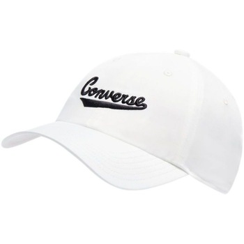 Sapca Converse Script Baseball Cap, Universala, Alb Sapca Converse Script Baseball Cap, Universala, Alb