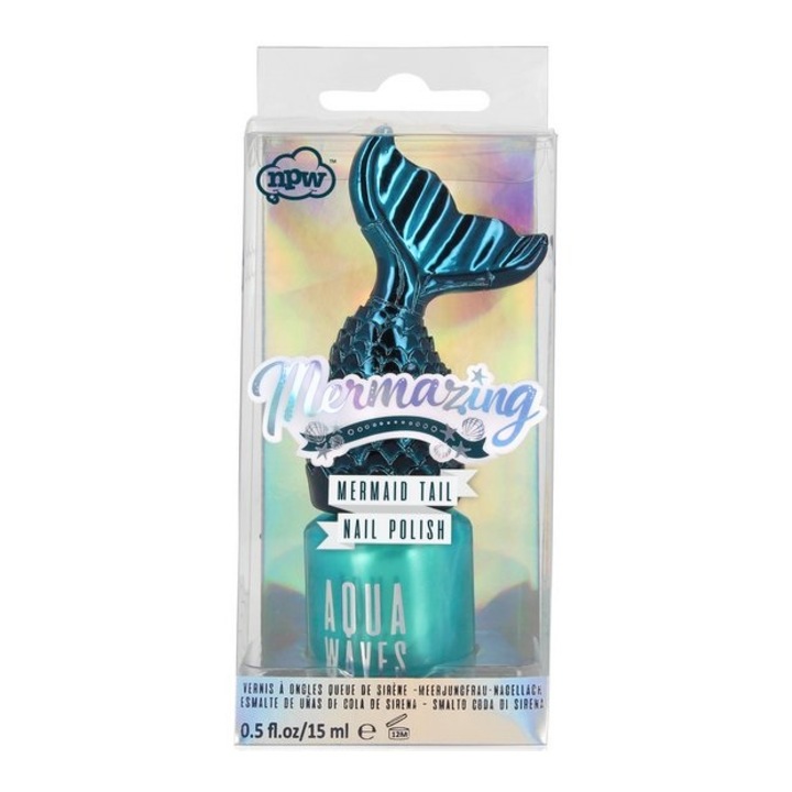 Npw, Mermazing, Nail Polish, Mermaid Tail, 15 ml