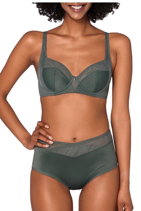 Triumph melltartó, True Shape Sensation W02, sötétzöld, 75B