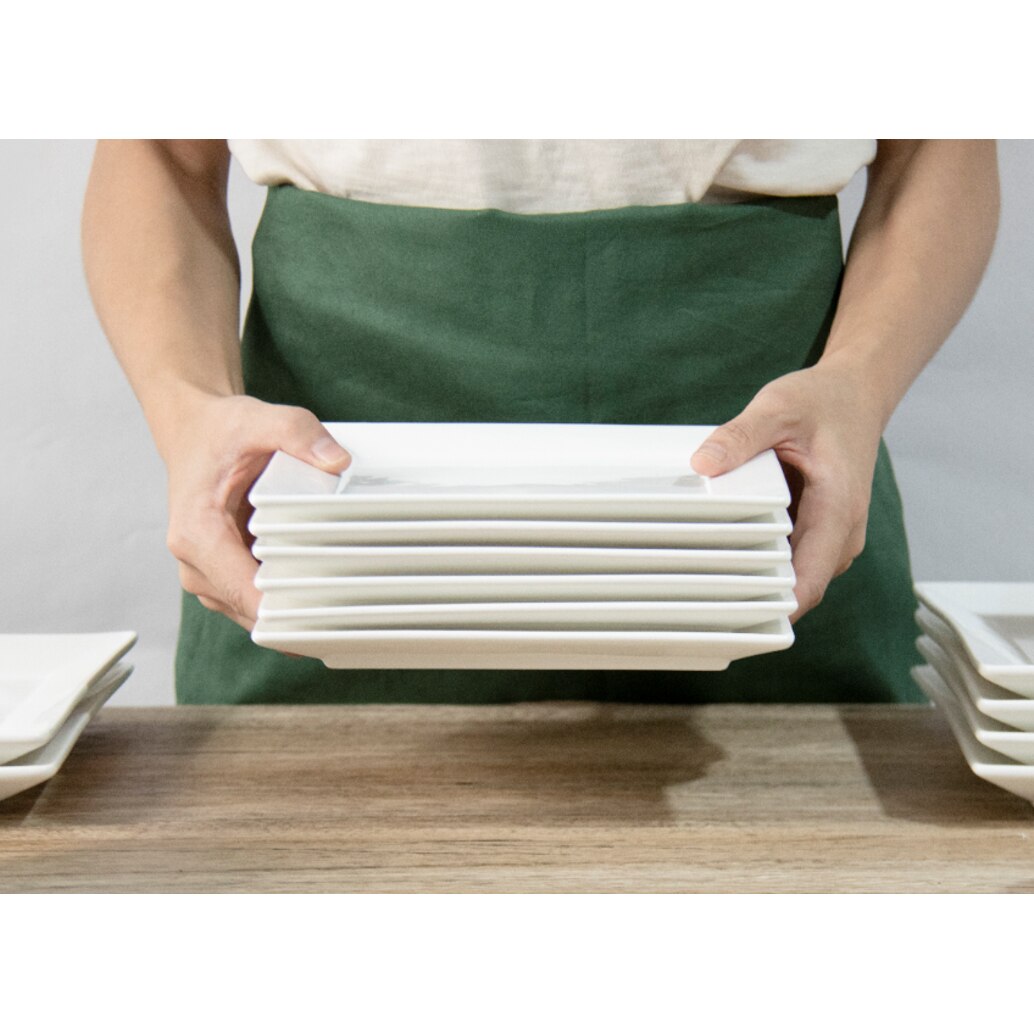 Set 6 farfurii intinse Kring Cuisine Selected, 25 cm, portelan