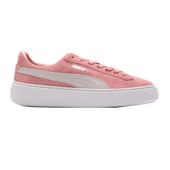 Tenisi femei Puma Suede Platform Roz Alb Tenisi femei Puma Suede Platform Roz Alb