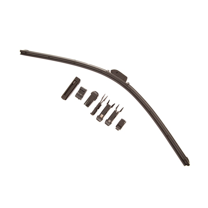 Чистачка Flat Blade Dreissner, 65 см, С монтажни адаптери за всички видове автомобили