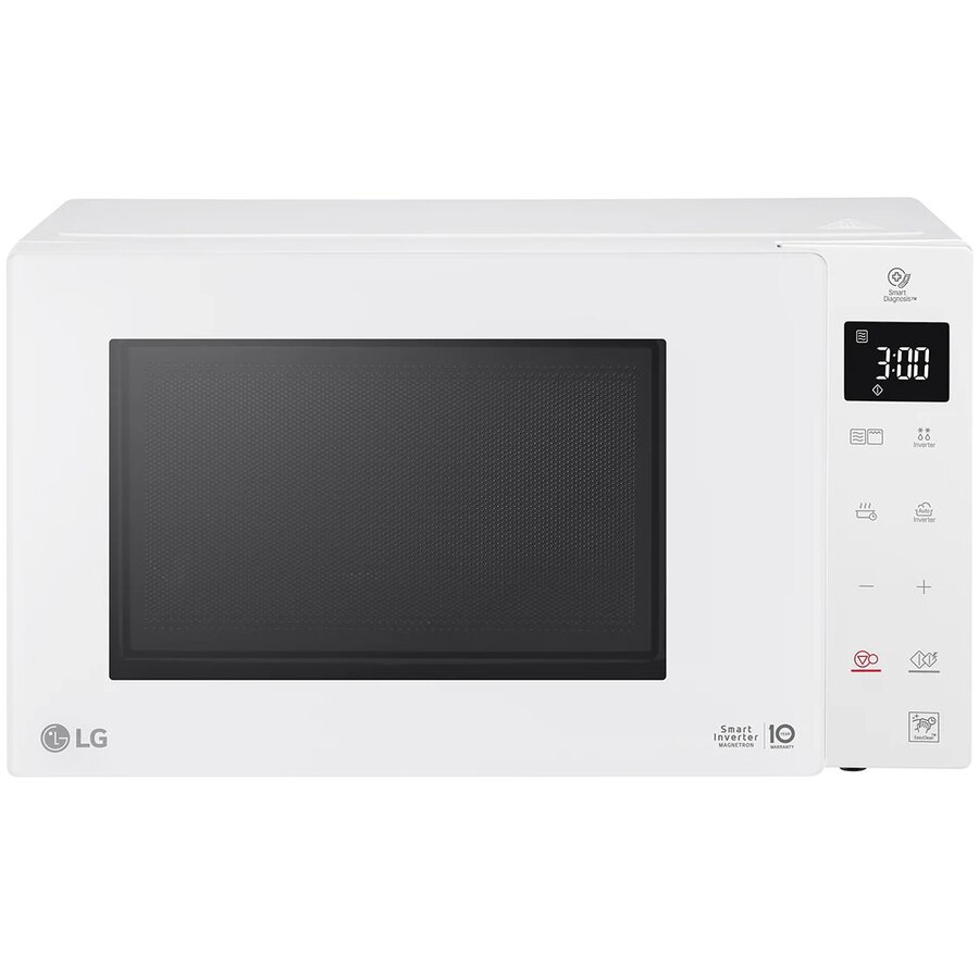 Cuptor cu microunde LG MB63W35GIH, 23 litri, 1000 w, Touch control, Grill, easy-clean, Smart Inverter, Alb