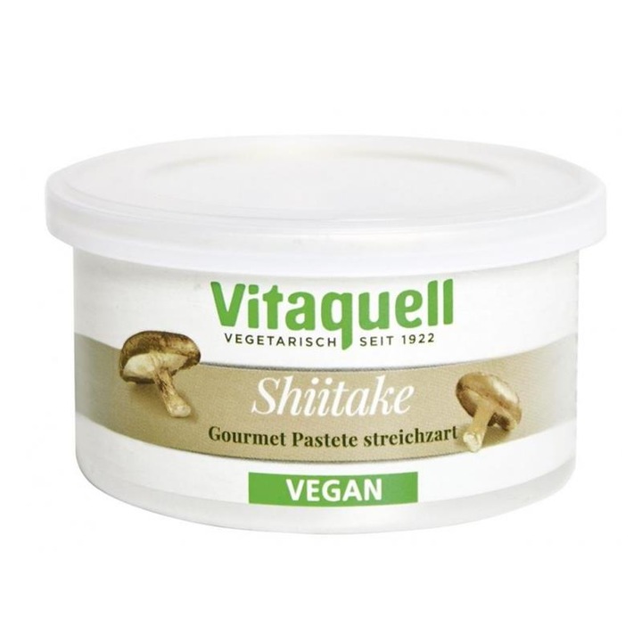 Pate Vegetal cu Ciuperci Shiitake Bio Gourmet 125 grame Vitaquell
