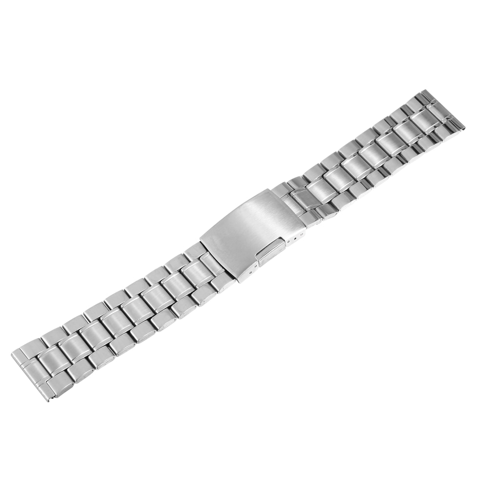 Bratara ceas, otel inoxidabil, argintiu, 20 mm, 168-200