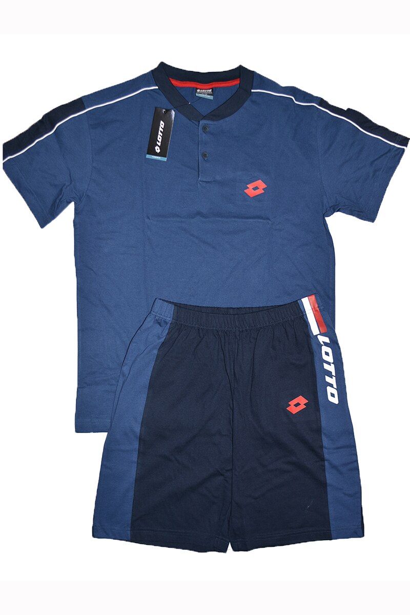 Pijamale pentru barbati Lotto LP5068, Albastru