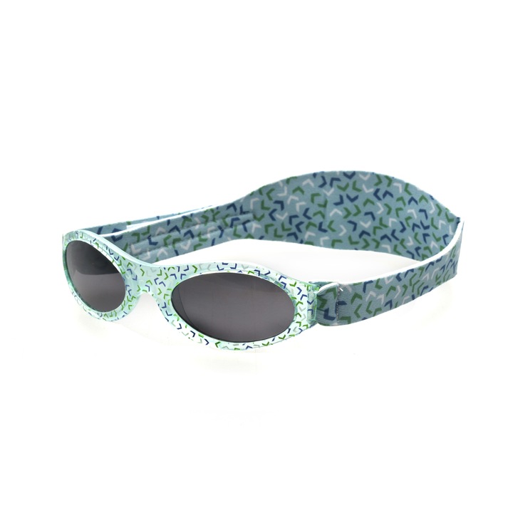 Baby Banz baba napszemüveg 100% UV szűrős Confetti green