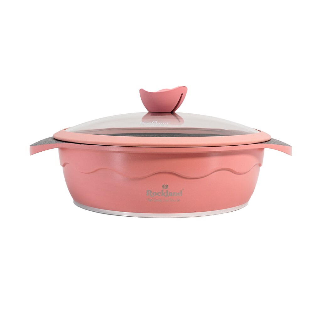 Cratita din Granit cu capac 28 cm , Rockland DT28-PK