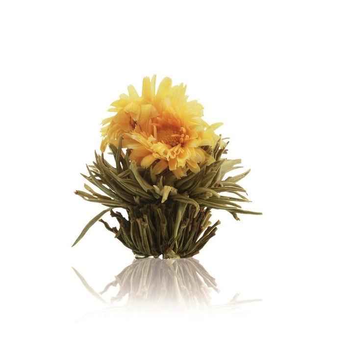 Floare de ceai - ceai alb si galbenele, Kokoon Tea