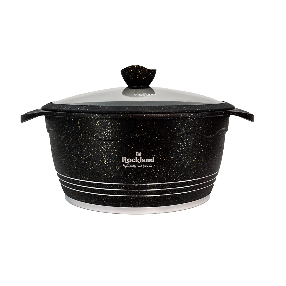 Cratita din Granit cu capac 32 cm , Rockland DT32-BR