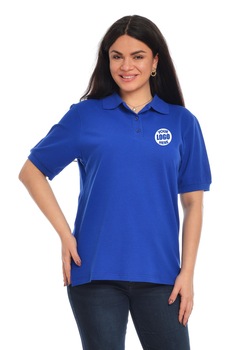 Tricou polo personalizat cu logo firma ta prin broderie, bumbac, albastru, de dama, Dress To Impress, Albastru Tricou polo personalizat cu logo firma ta prin broderie, bumbac, albastru, de dama, Dress To Impress, Albastru