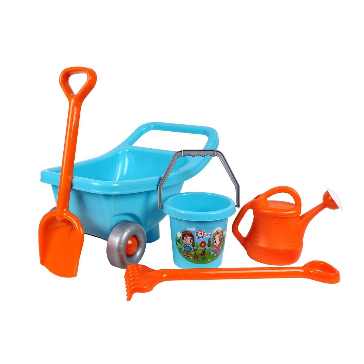 Jucarie Roaba cu ustensile pentru nisip Technok, 54.5 х 32.5 х 29.5 cm