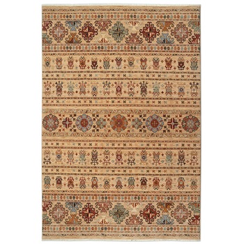 Covor din lana 100% Antique 7684-1-53555, 120 x 145 cm, bej/maro/bordeaux, traditional Covor din lana 100% Antique 7684-1-53555, 120 x 145 cm, bej/maro/bordeaux, traditional