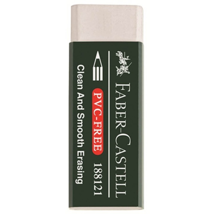 Radiera Faber-Castell 7081N 20, Alba