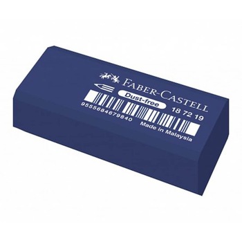 Radiera Faber-Castell Dust Free 30 Trend 2019, Albastru Inchis Radiera Faber-Castell Dust Free 30 Trend 2019, Albastru Inchis