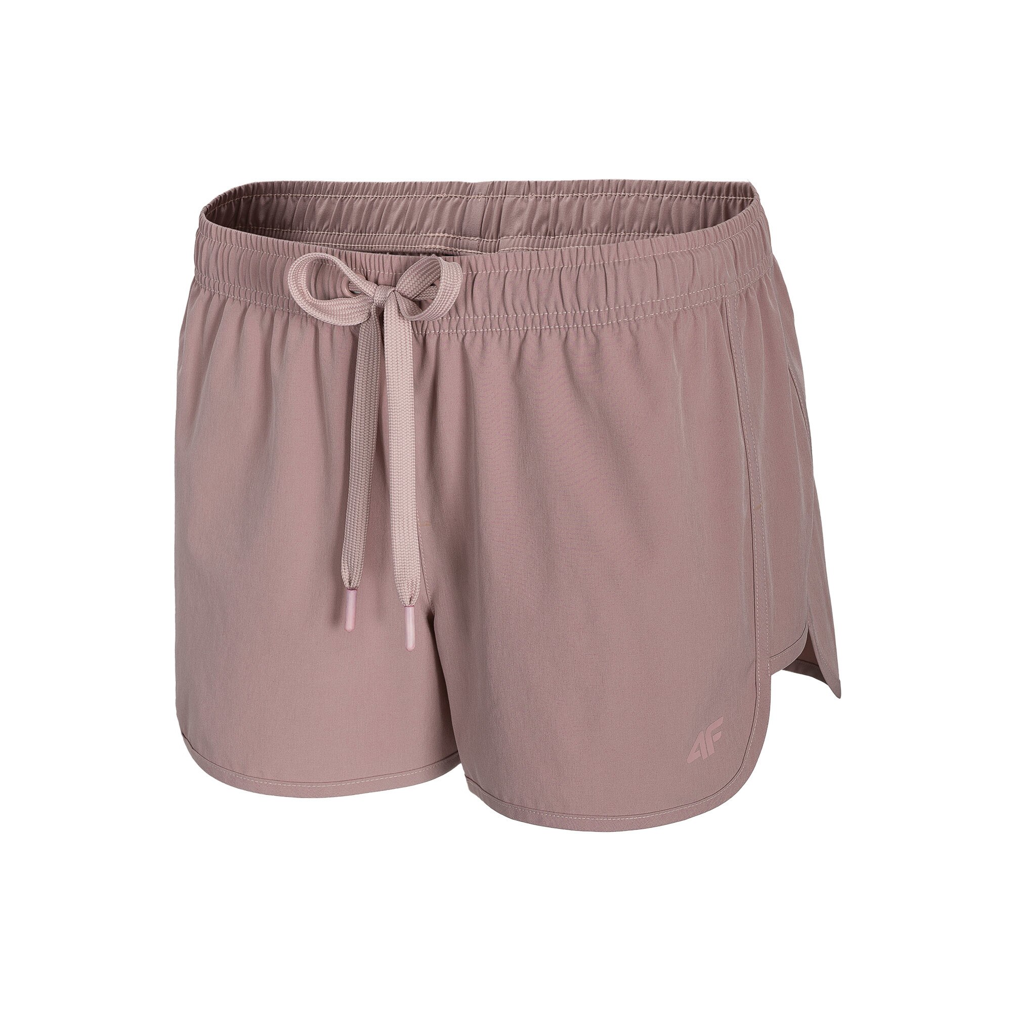 Pantaloni scurti fitness pentr femei, 4F , roz pudra