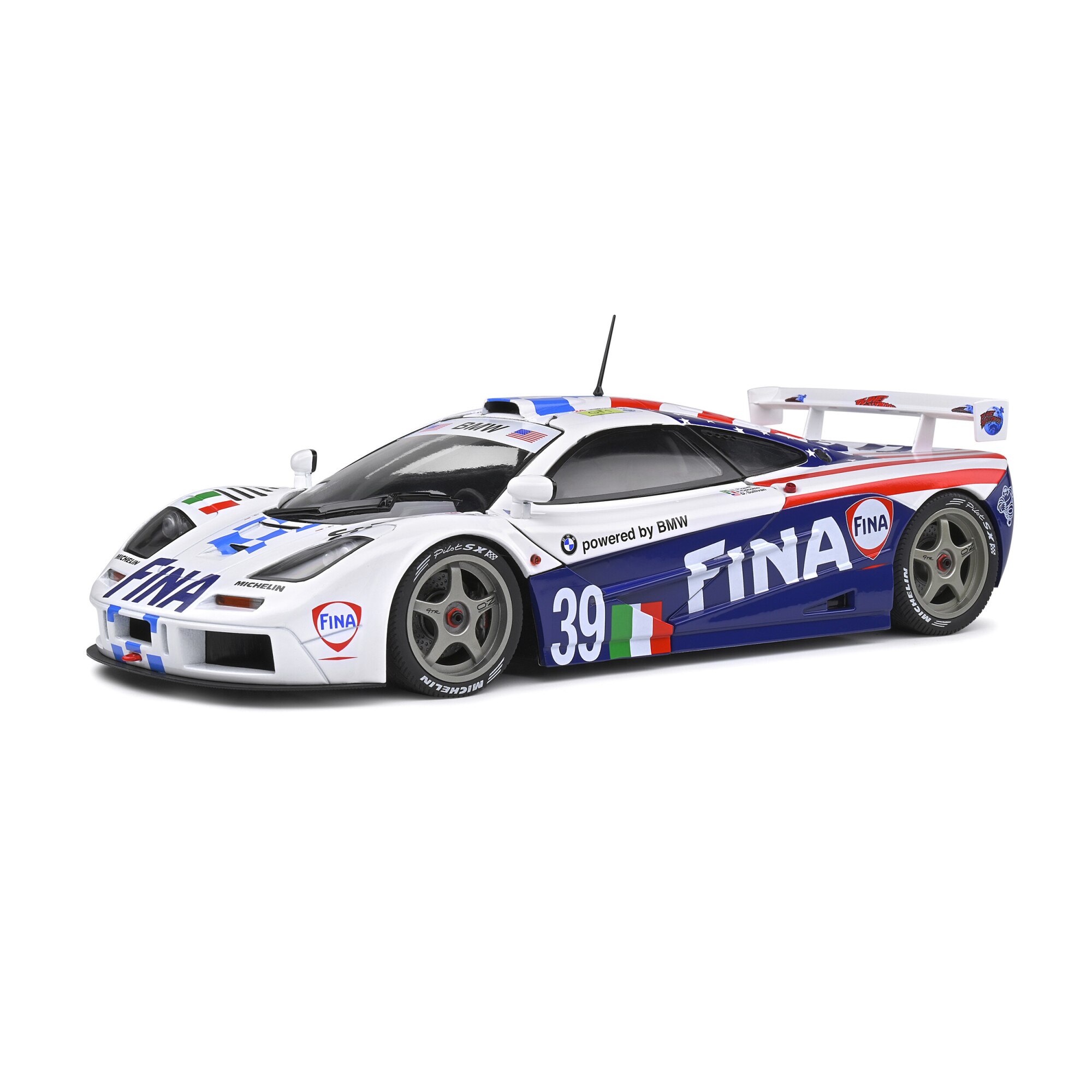 Macheta auto McLaren F1 GTR LeMans (1996), 1:18, Nr 39 Bellm/ Lehto/ Weaver, Solido