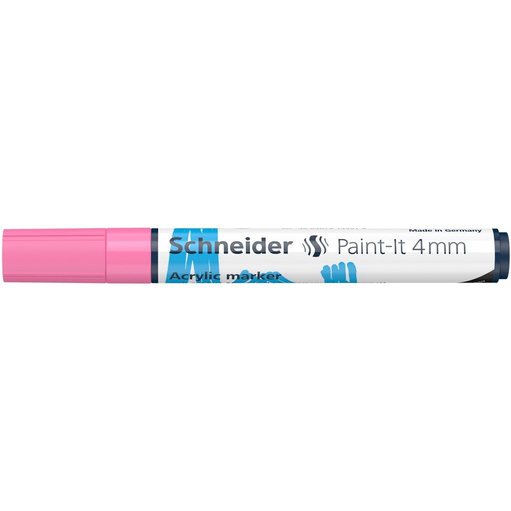 Marker cu vopsea acrilica Paint-It 320 4 mm Schneider, Roz pastel