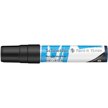 Marker cu vopsea acrilica Paint-It 330 15 mm Schneider, Negru Marker cu vopsea acrilica Paint-It 330 15 mm Schneider, Negru