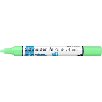 Marker cu vopsea acrilica Paint-It 320 4 mm Schneider Vernil Marker cu vopsea acrilica Paint-It 320 4 mm Schneider Vernil