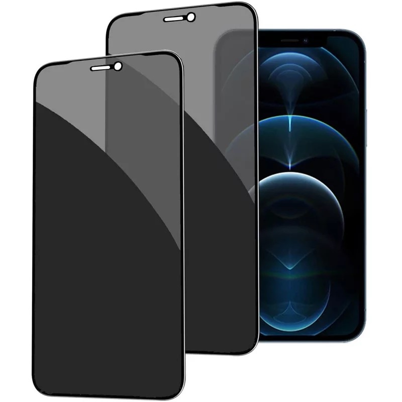 Folie protectie Privacy premium compatibila cu iPhone 11 pro max- XS max, Alfalinux