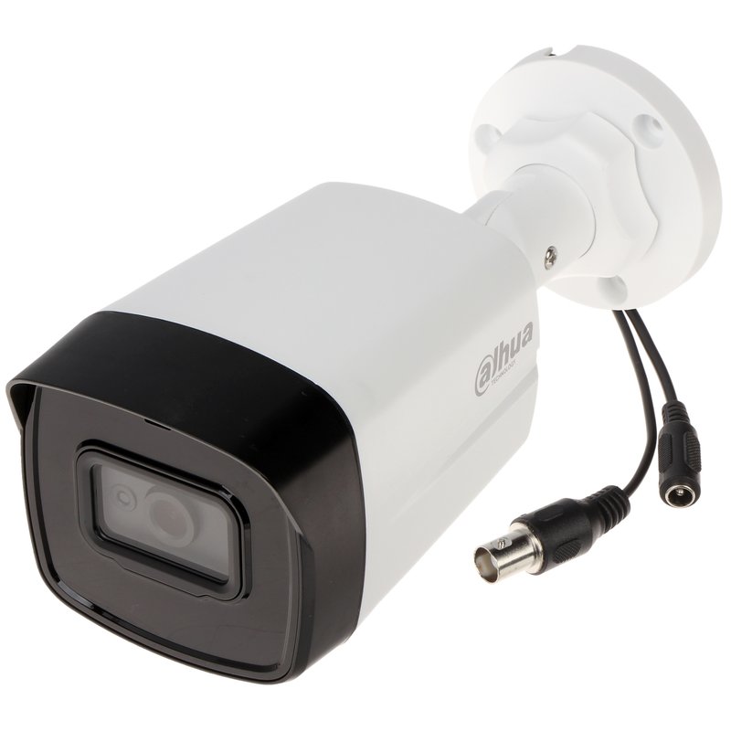 Camera de supraveghere, pentru exterior, bullet, full hd 2Mp, smart ir 80m, ip 67, SMT-HFW1200TL-A, Dahua, smartsistem