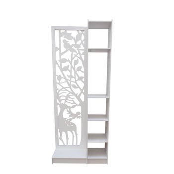 Paravan de camera cu 4 panouri, Naimeed D111 PVC, culoare alb, 160 x 60 x 30 cm Paravan de camera cu 4 panouri, Naimeed D111 PVC, culoare alb, 160 x 60 x 30 cm