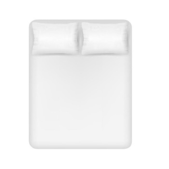 Set lenjerie 2 piese, Metru Patrat, format din cearceaf de pat cu elastic + 1 fata perna, Metru Patrat, de culoare alb uni, pentru saltea de 80/200 Set lenjerie 2 piese, Metru Patrat, format din cearceaf de pat cu elastic + 1 fata perna, Metru Patrat, de culoare alb uni, pentru saltea de 80/200