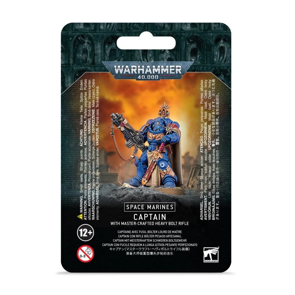 Pachet 1 Miniatura, Space Marines Captain Master Crafter Heavy Bolt Rifle