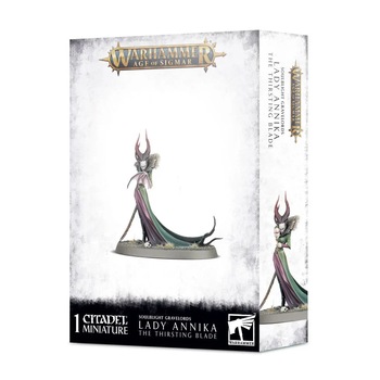 Pachet Miniatura Warhammer Age of Sigmar, Games Workshop, Soulblight Gravelords Lady Annika, 1 miniatura Pachet Miniatura Warhammer Age of Sigmar, Games Workshop, Soulblight Gravelords Lady Annika, 1 miniatura
