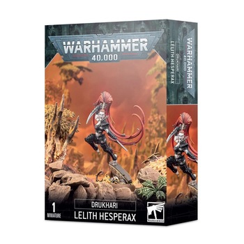 Pachet Miniatura Warhammer 40k, Games Workshop, Drukhari Lelith Hesperax, 1 miniatura Pachet Miniatura Warhammer 40k, Games Workshop, Drukhari Lelith Hesperax, 1 miniatura