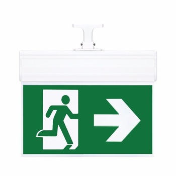 Corp iluminat de siguranta, tip exit, led 2W, autonomie 90 min, montaj aparent, pe tavan sau perete, BR-BC14-01100, Braytron Corp iluminat de siguranta, tip exit, led 2W, autonomie 90 min, montaj aparent, pe tavan sau perete, BR-BC14-01100, Braytron