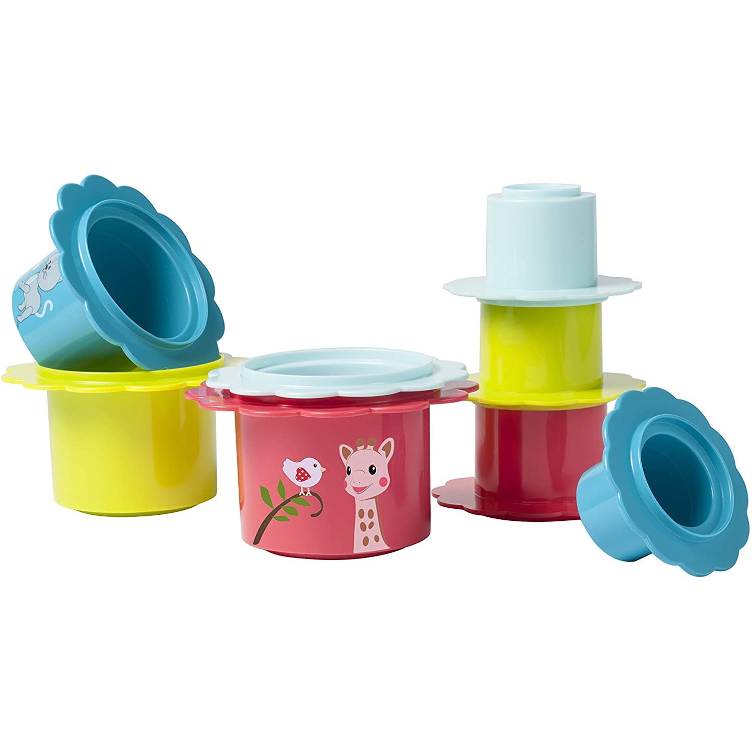 Piramida de flori Girafa Sophie