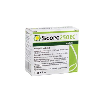 Fungicid - Cutie Score 250 EC - 25 x 2 ml Fungicid - Cutie Score 250 EC - 25 x 2 ml