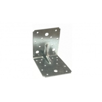 Set 10 coltar perforat pentru lemn Vinclu, 90 grade, tip 4n, zincat, 105 x 105 x 90 mm Set 10 coltar perforat pentru lemn Vinclu, 90 grade, tip 4n, zincat, 105 x 105 x 90 mm