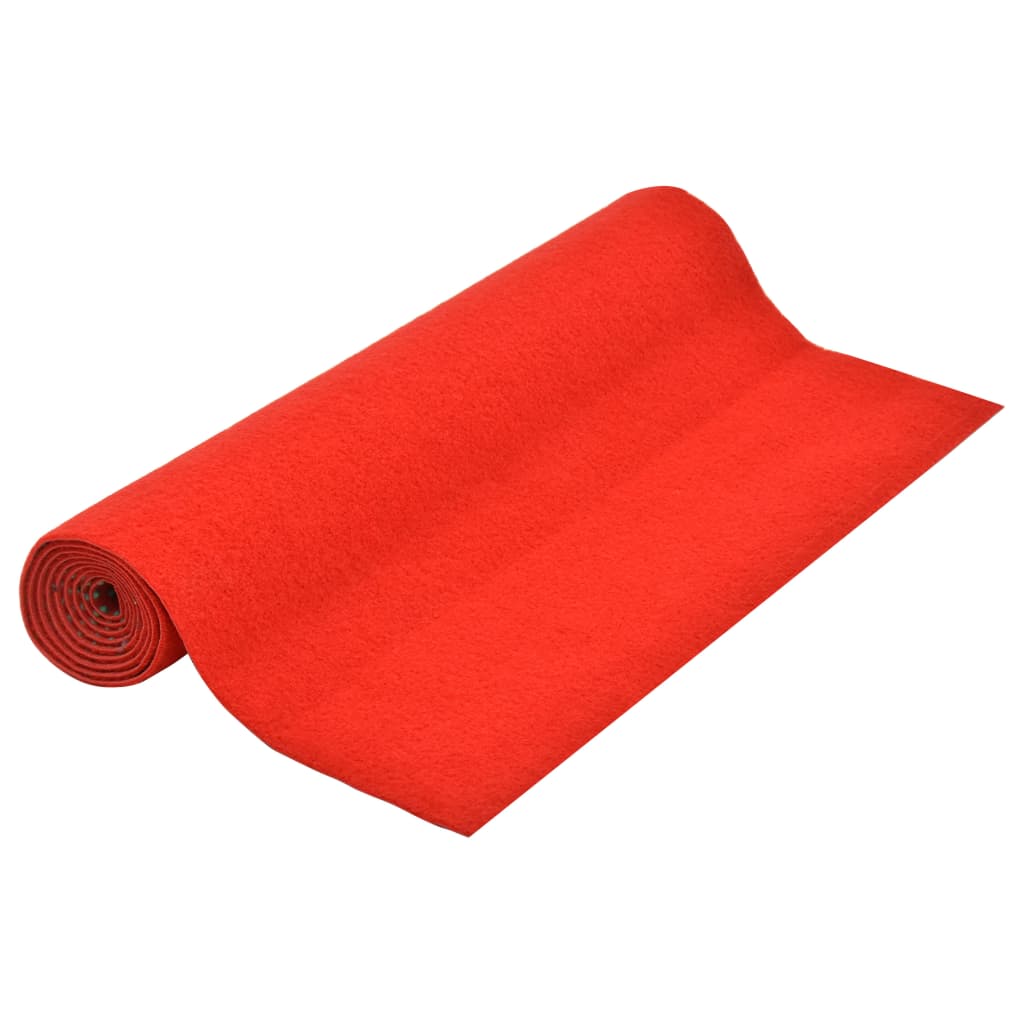 Gazon artificial cu crampoane, rosu, 3x1 m 147624