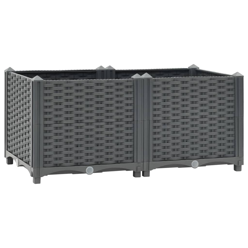 Strat inaltat, 80 x 40 x 38 cm, polipropilena